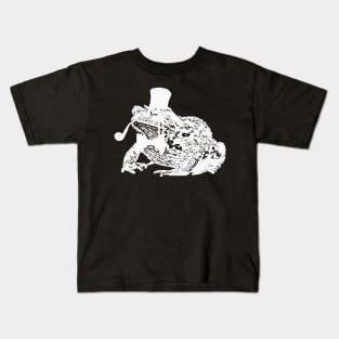 Dapper Toad Enterprise (Inverted / No Text) Kids T-Shirt